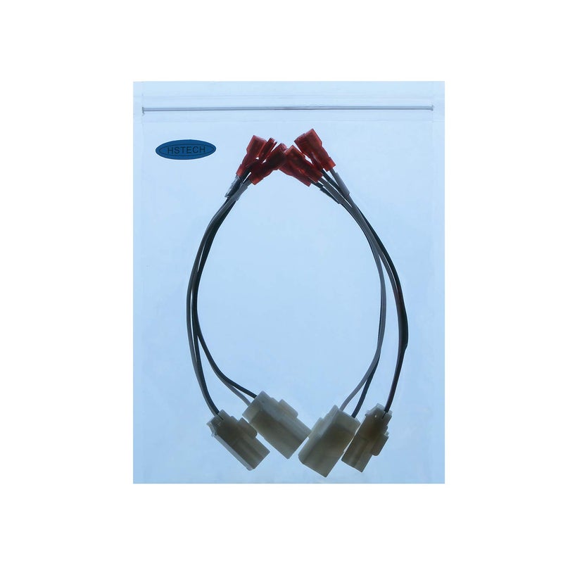 HSTECH 72-6514 2 X Pairs (4 Pack) Wire Cable Wiring Harness for Chrysler Dodge Vehicles Speakers Adapter Connector Adaptor Plug - Image 4